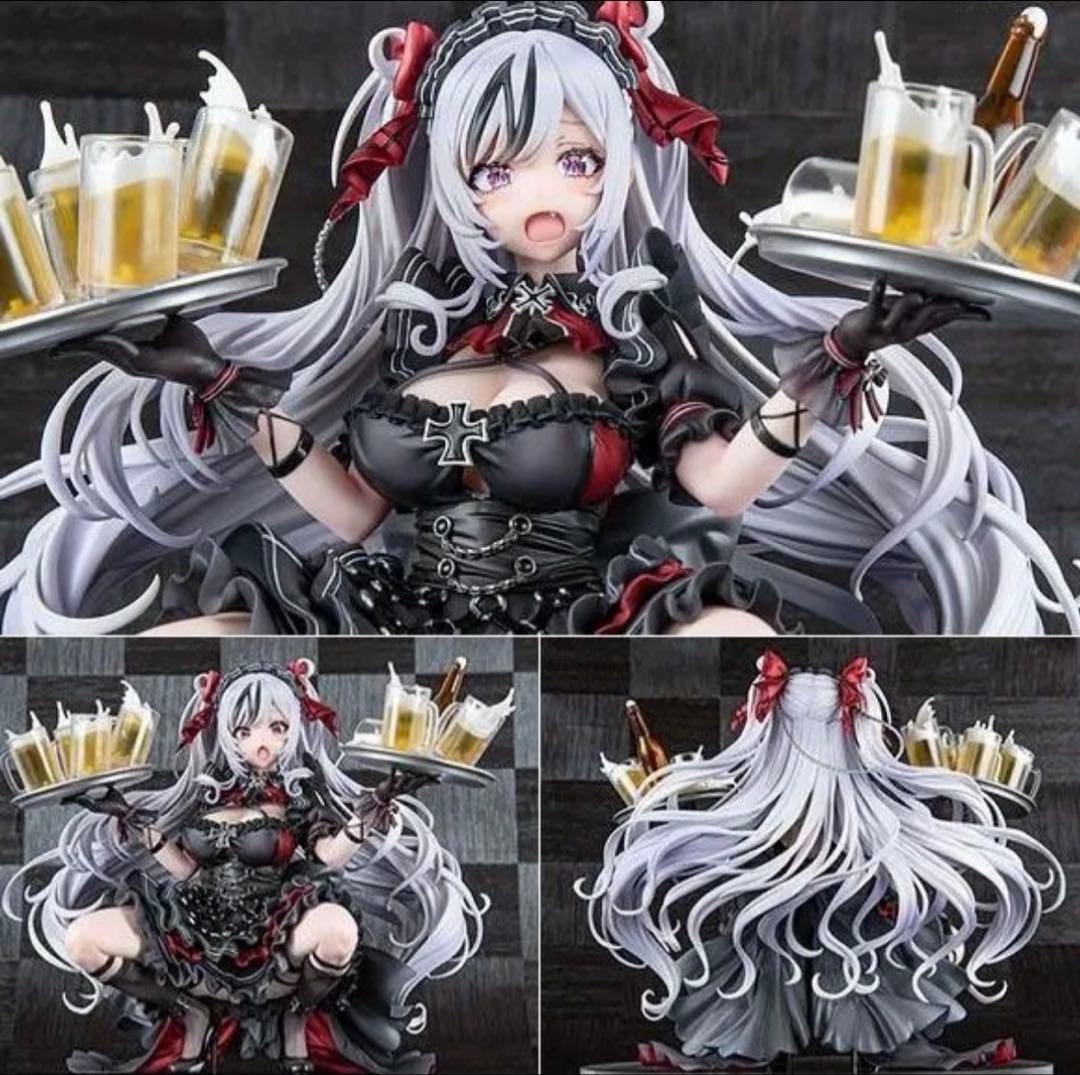アズールレーン エルベ 見せ場訪れず？ 1/7 あみあみ特典付き　あみあみ限定 アズールレーン』 エルベ 見せ場訪れず？ 1/7 完成品フィギュア
