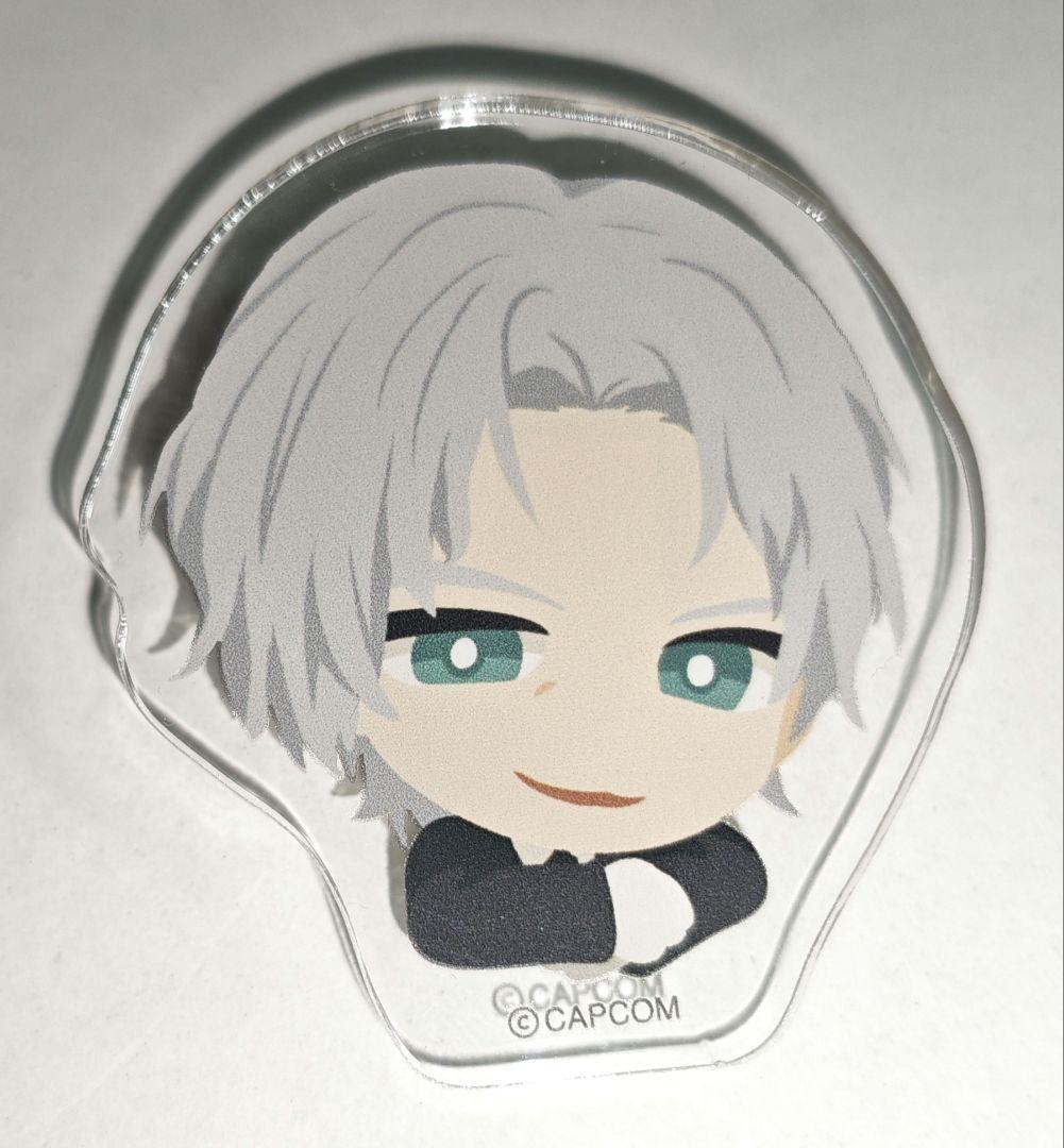 デビルメイクライ ダンテ アクリルクリップ 顔 カプコンカフェ 2弾 カプコンカフェ 池袋店『デビル メイ クライ 5』復刻コラボで登場する