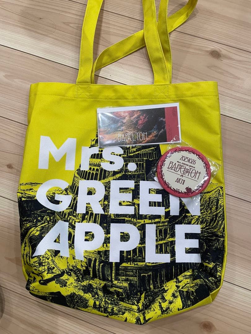 Mrs. GREEN APPLE RingoJAMシート特典セット NEWS🎼】 ≪Mrs. GREEN APPLE on “Harmony”≫ Ringo Jamシート、および