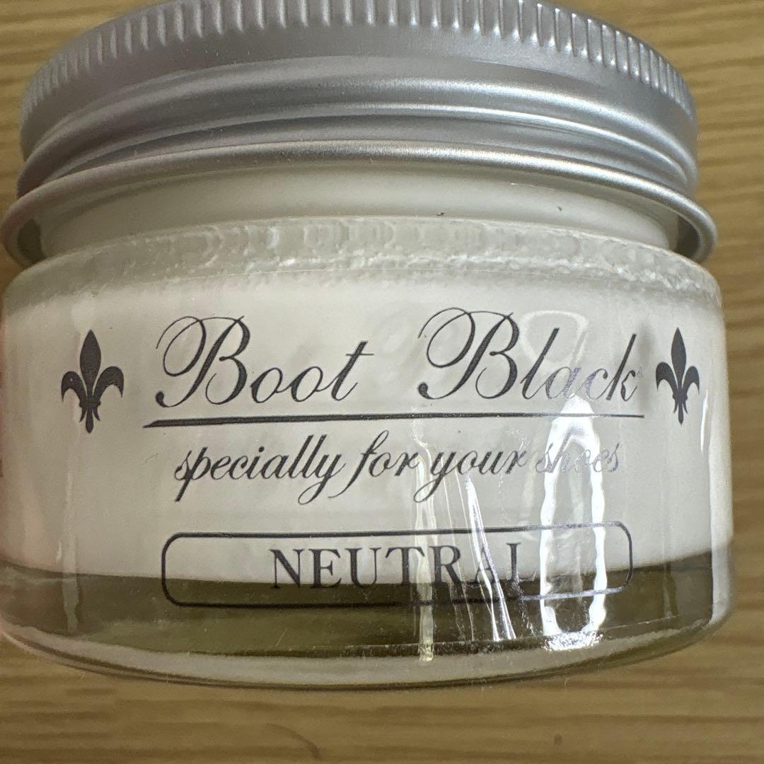 新品】 Boot Black シューケアセット 専用クリーム2つ ブラシセット
