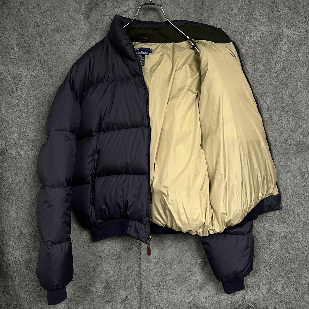 ポロ ラルフローレン USA製 90s ビンテージ ダウンジャケット Polo