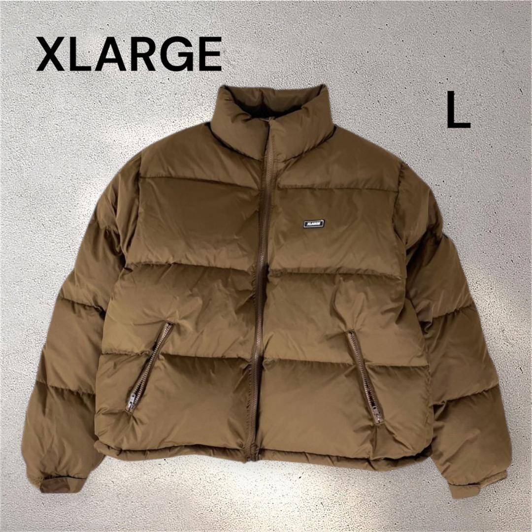 XLARGE ダウンジャケット L ブラウン XLARGE（エクストラ ラージ） SALE ダウンジャケット DOWN JACKET
