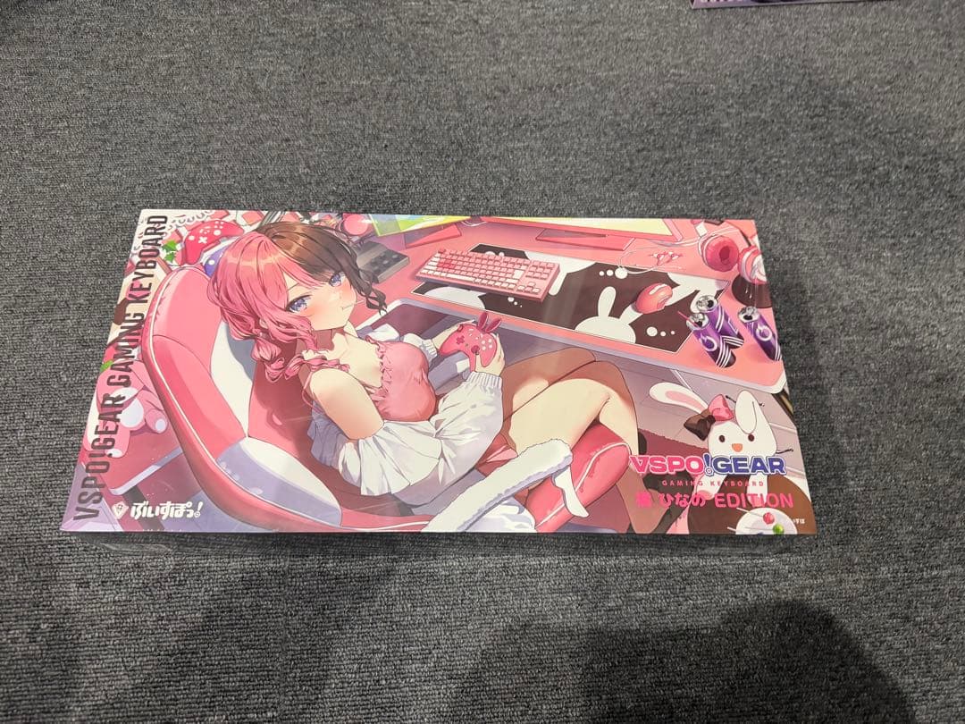【新品未開封】ぶいすぽゲーミングキーボード　橘ひなの　VSPO! ぶいすぽっ! VSPO! GEAR ゲーミングキーボード 橘ひなのEDITION - メルカリ