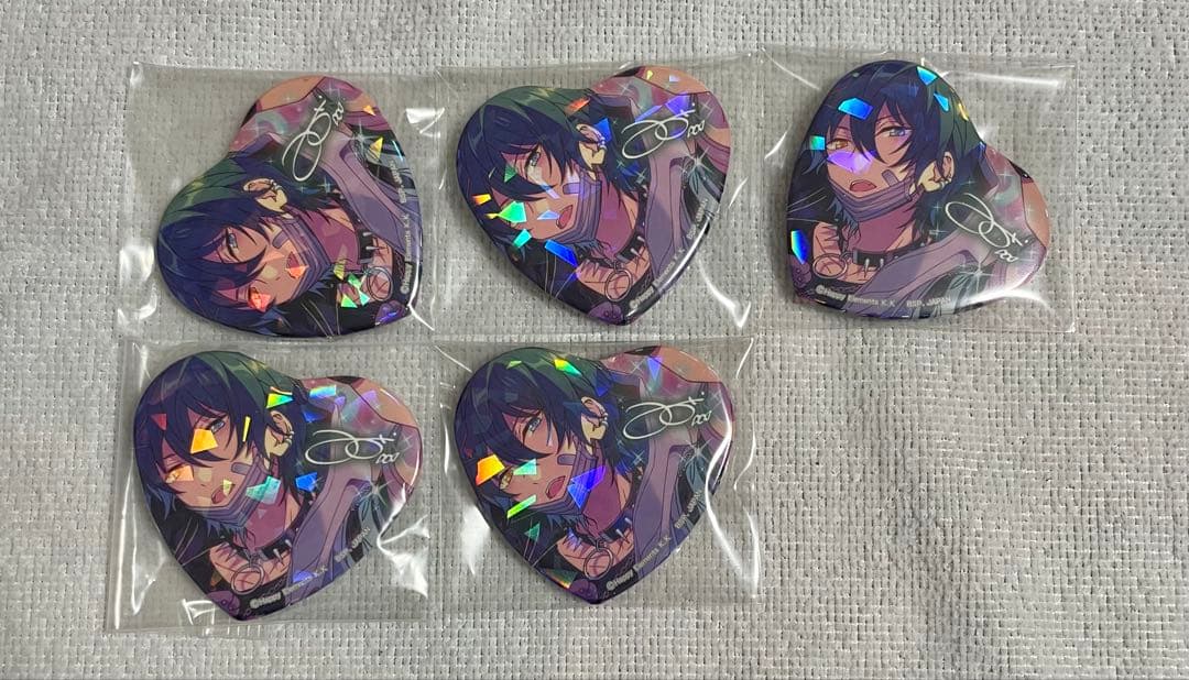 あんスタ みか とるパカ ハート缶バッジ - メルカリ