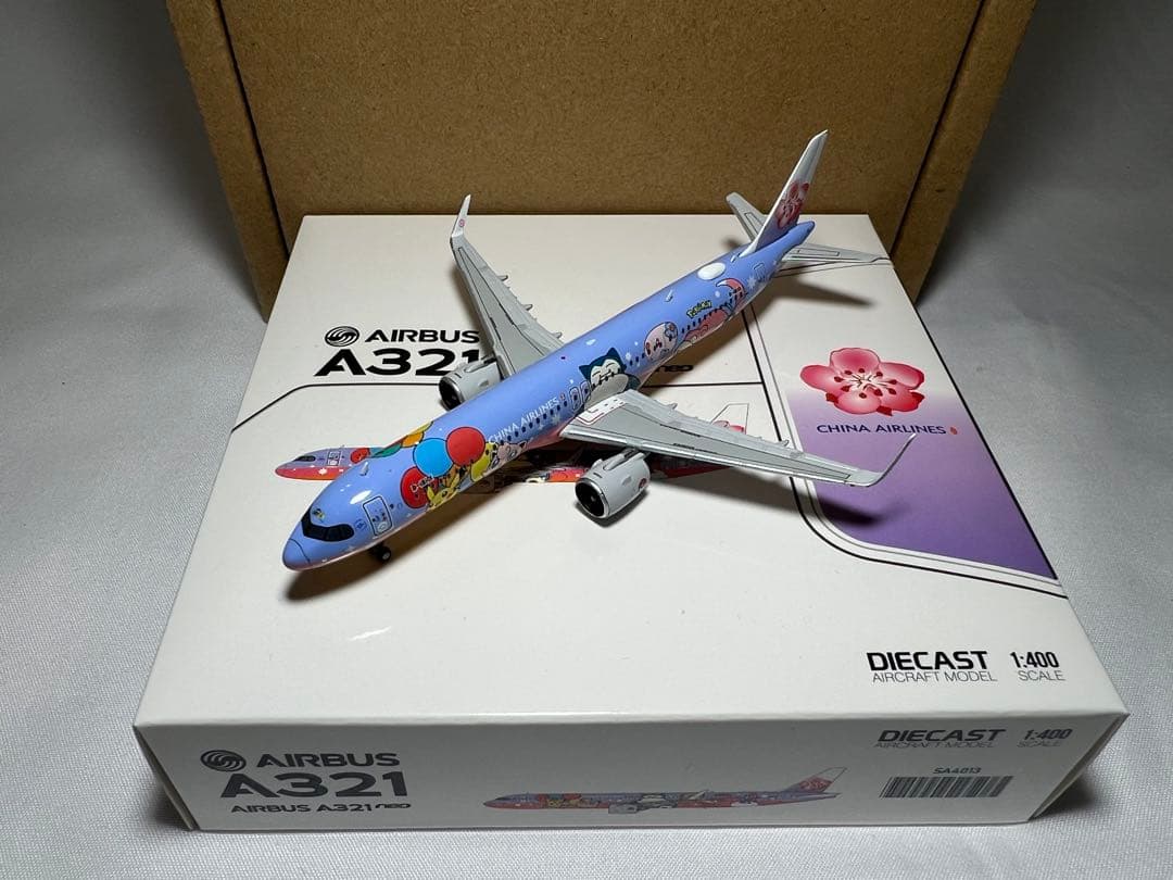 JC Wings 中華航空 CAL 1:400 A321neo B-18101 - メルカリ