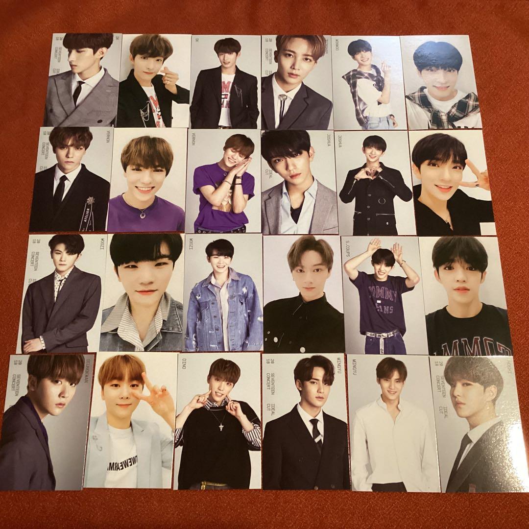 24種 SEVENTEEN ソウルコン ideal cut トレカ ソロ - メルカリ