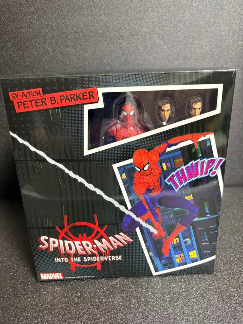 スパイダーバース SVアクション ピーター・B・パーカー/スパイダーマン DX版 SVアクション ピーター・B・パーカー/スパイダーマン DX版 – SOOTANG HOBBY