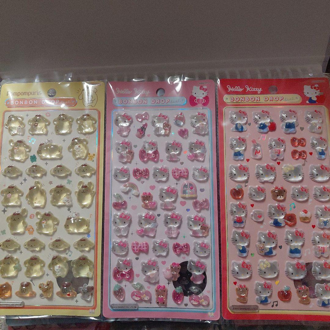 うるちゅるPOPシール&ボンボンドロップシール6セットまとめ売り