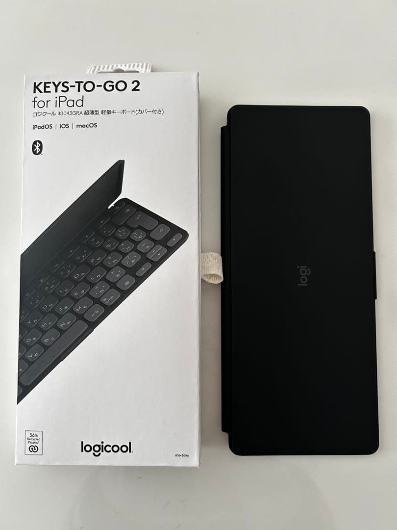 logicool KEYS-TO-GO 2 ブラック 超薄型 軽量キーボード ロジ史上最小コンパクト キーボード Keys-to-Go 2発売。PC / iPad