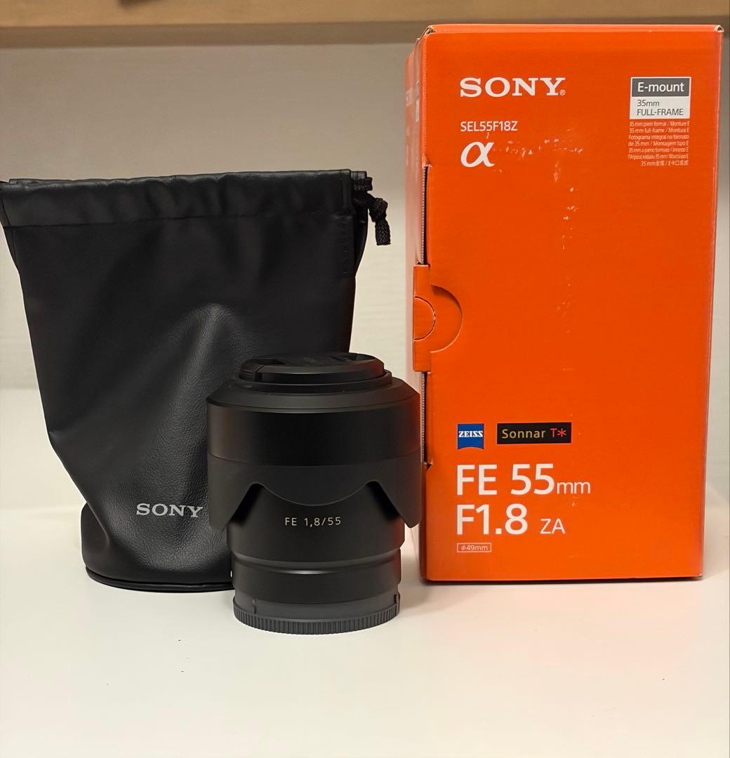 ソニー SONY Sonnar T* FE 55mm F1.8 ZA 筆者も購入した神レンズ】ソニー Sonnar T* FE 55mm F1.8 ZAは人気の単