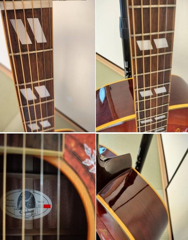 Epiphone Hummingbird AV 94年製 美品 ハミングバード