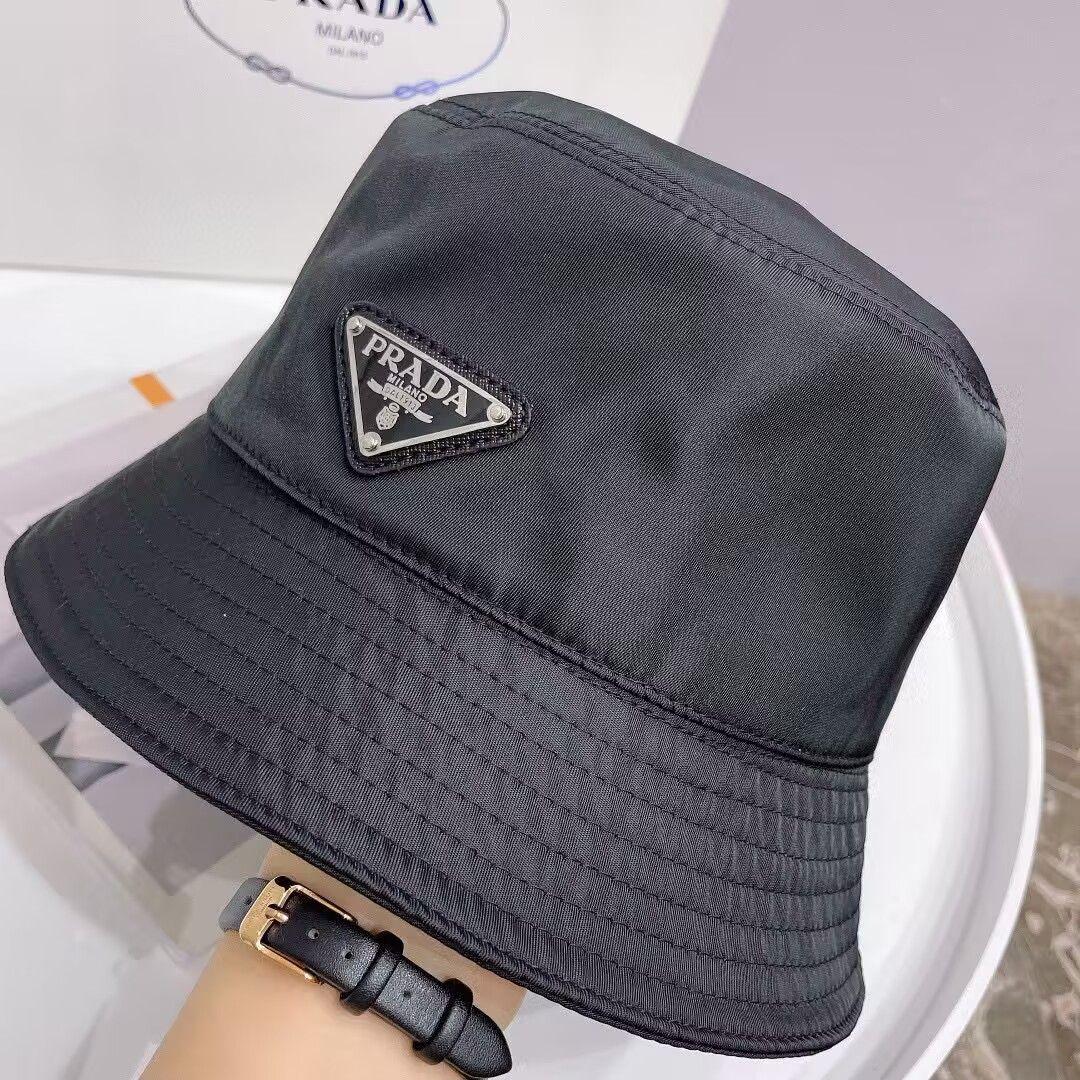 PRADA プラダ バケットハット ノベルティタグ付き ノベルティ ブラック