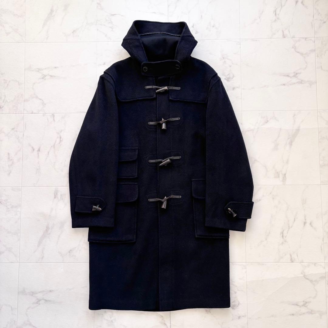 グローバーオール キングストン ダッフルコート ヘリンボーン ムーア