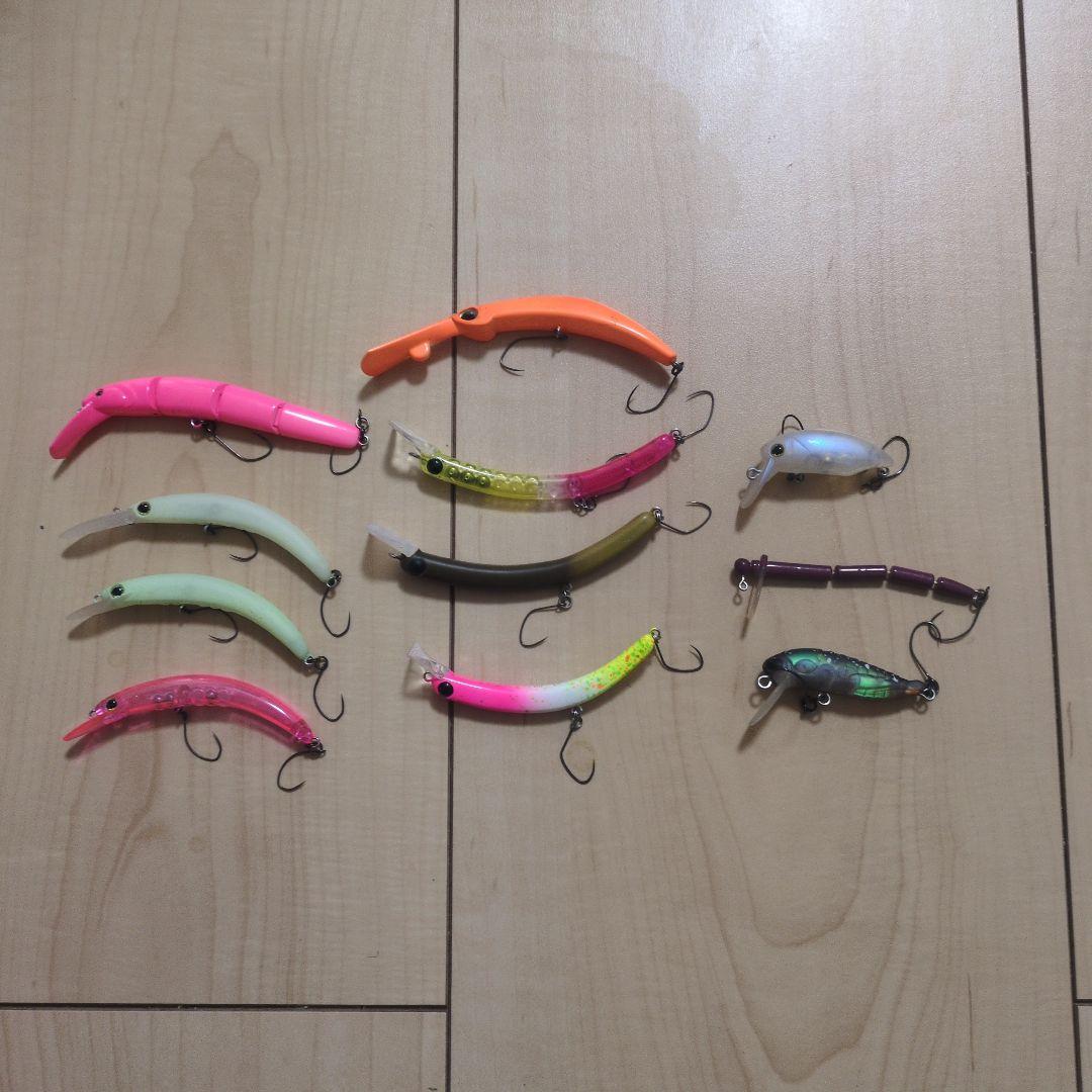 エリアトラウトルアー【12個セット】 エリアトラウトルアー【12個セット】 ルアー詰め合わせ 各種ルアー