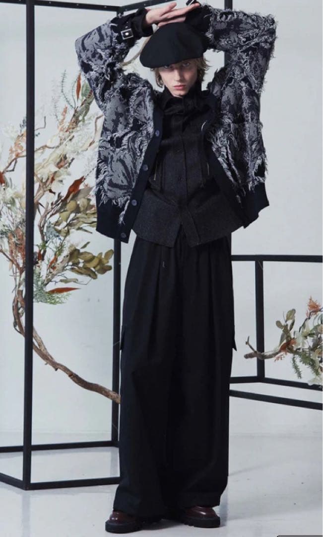 大森元貴着用 激レア グランジリーフジャガードプライムオーバーニット