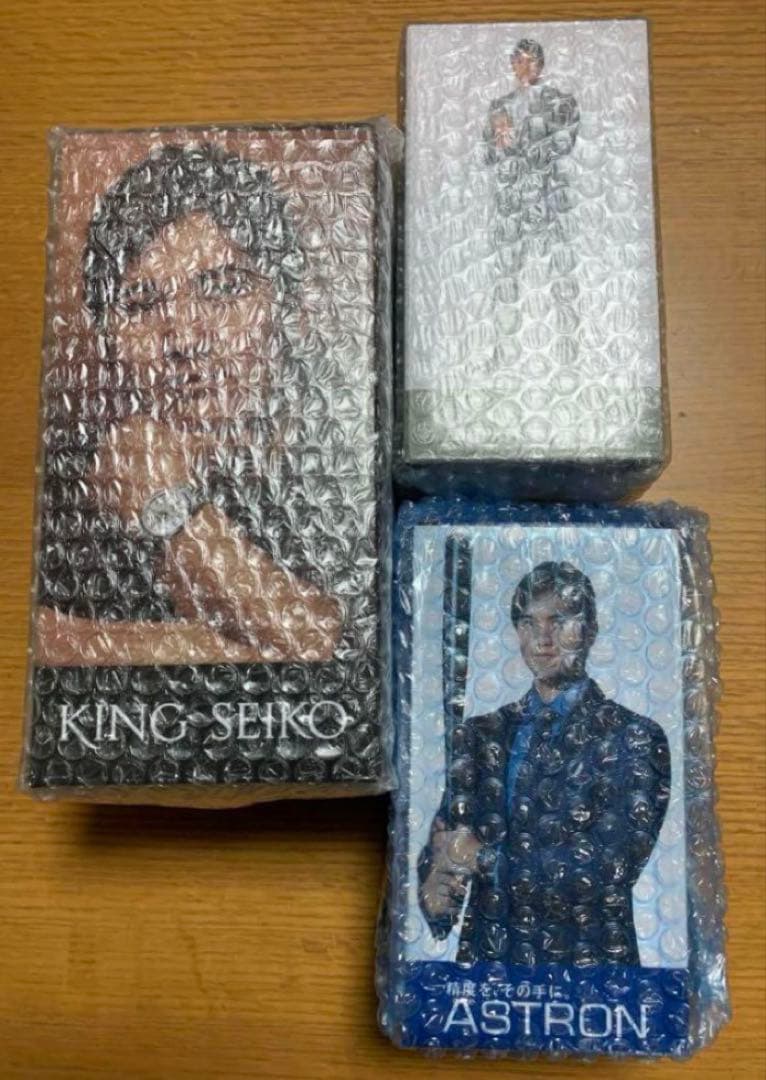 大谷翔平 ボブルヘッド キングセイコー、セイコーアストロン 3点セット