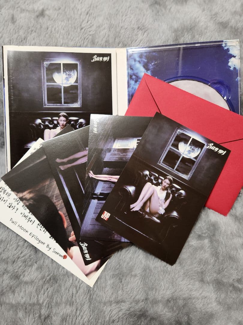 sunmi ソンミ cd アルバム 1/6 warning full moon - メルカリ