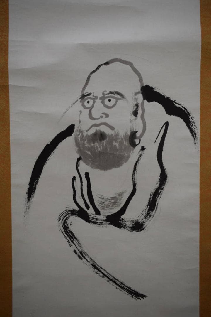 不詳/作者不詳/兜画賛/五月/端午の節句/布袋屋掛軸HJ-20