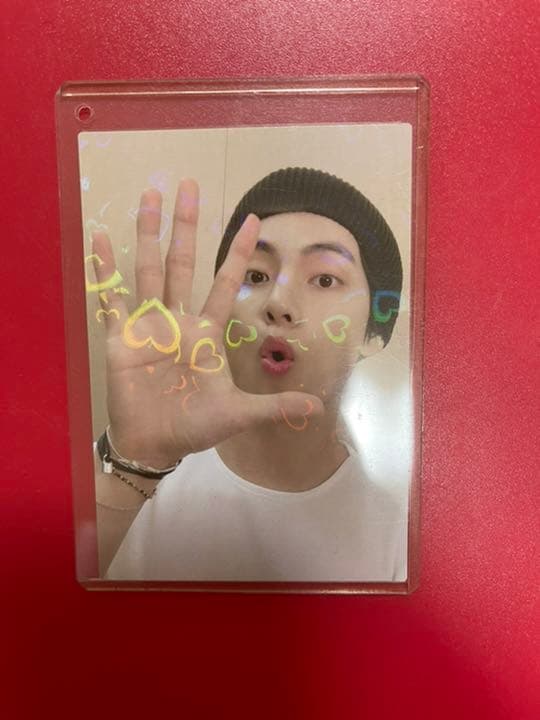 BTS FC継続トレカ　テヒョン 公式】BTS FC モバイル会員特典 限定 トレカ テヒョン テテ V - メルカリ