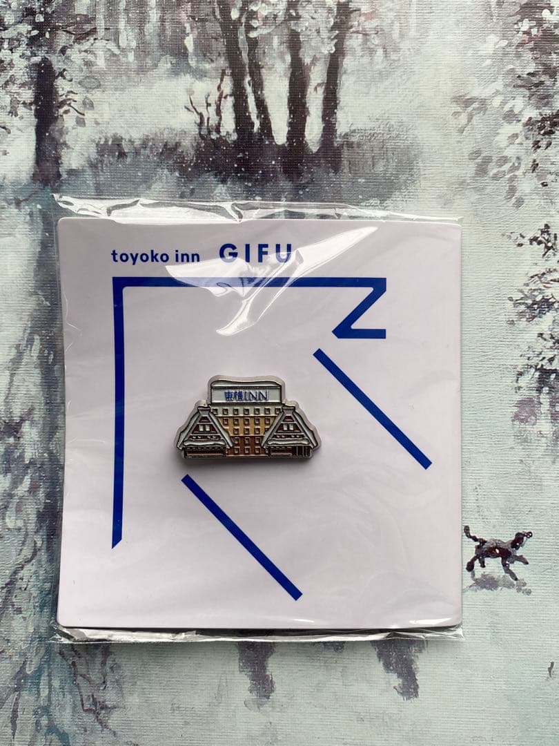 岐阜県】東横インGENKIバッチ・ご当地ピンバッチ - メルカリ