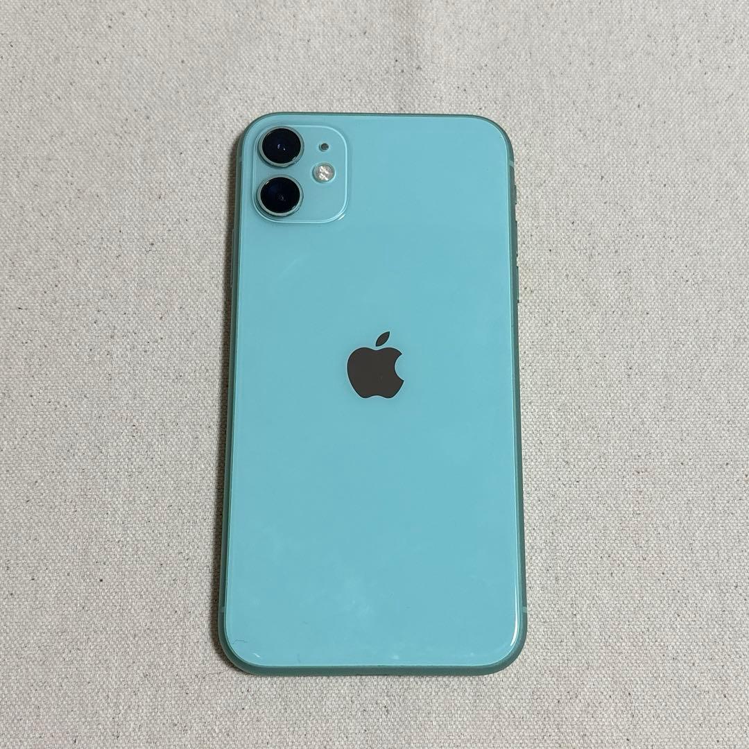Apple iPhone 11 ミントグリーン 本体 128GB - メルカリ
