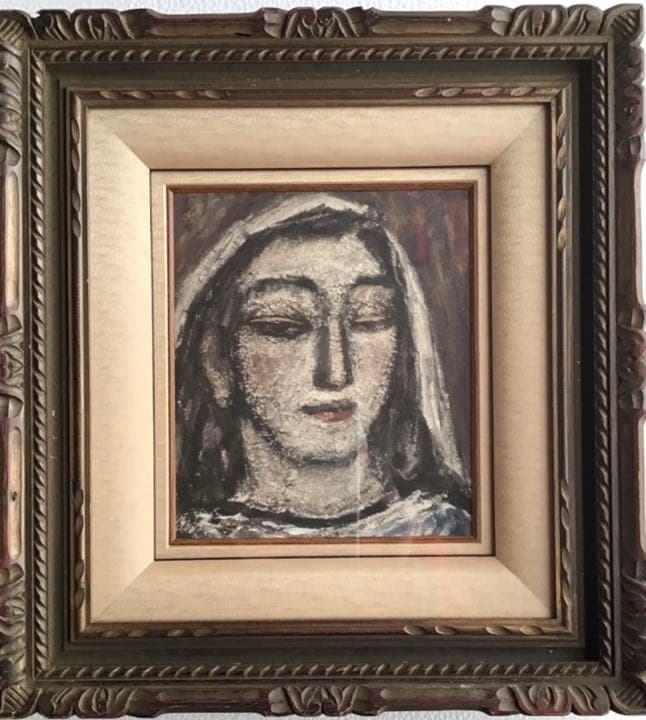 安藤義茂 の希少な刀画 ／　ルオーのような深い精神性　／マティス 安藤義茂 の希少な刀画 ／ルオーのような深い精神性／マティス