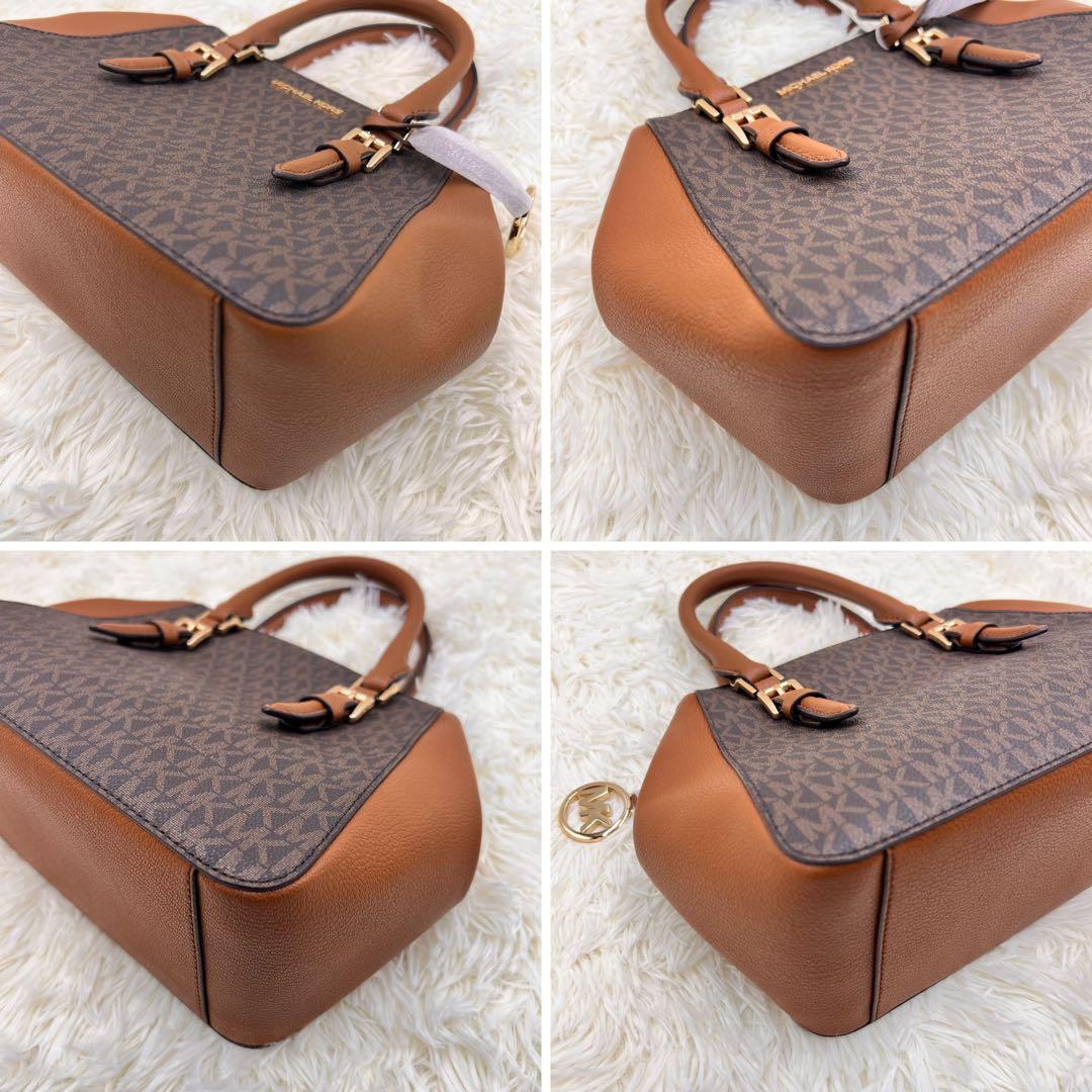 極美品✨マイケルコース ショルダーバッグ 2way MK柄 ブラウン
