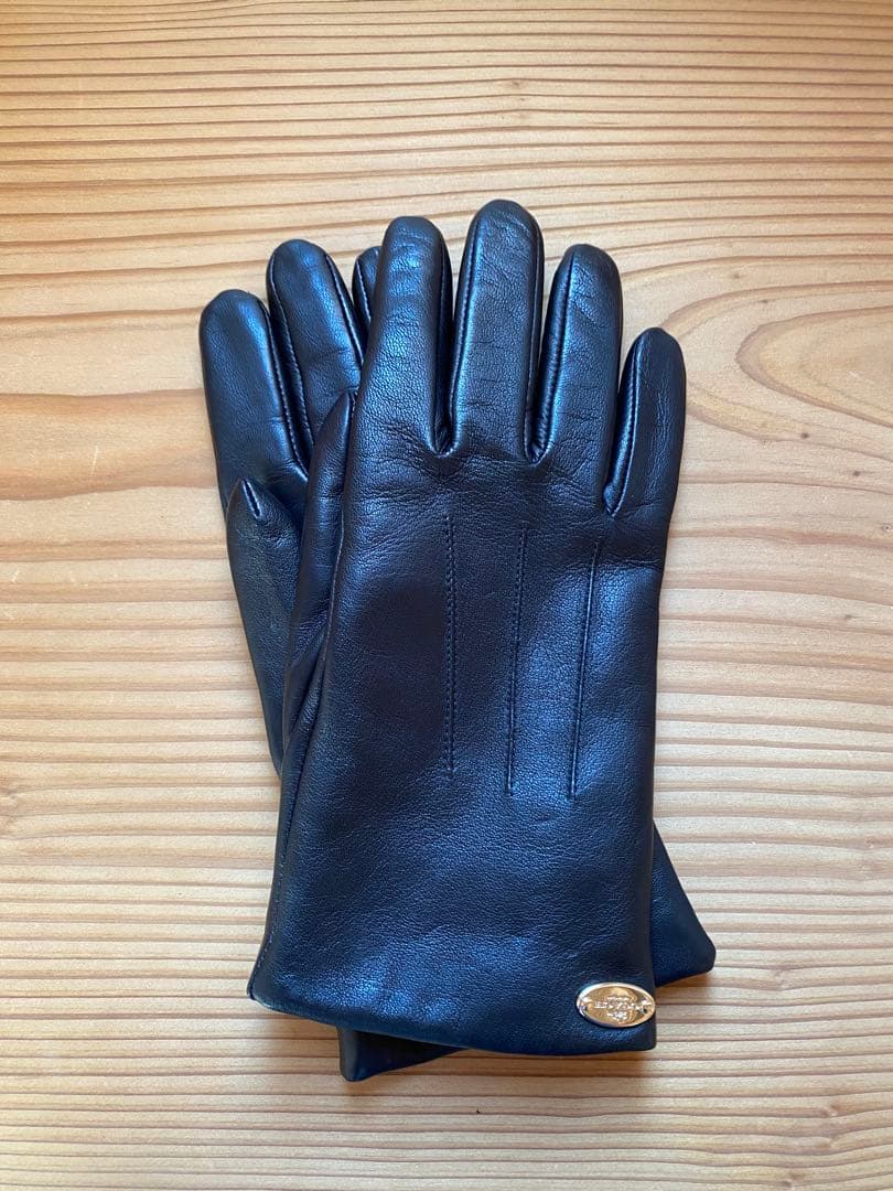 coachコーチ　レザー手袋　未使用品 コーチ COACH コーチ 手袋 COACHコーチ アウトレットテック レザー