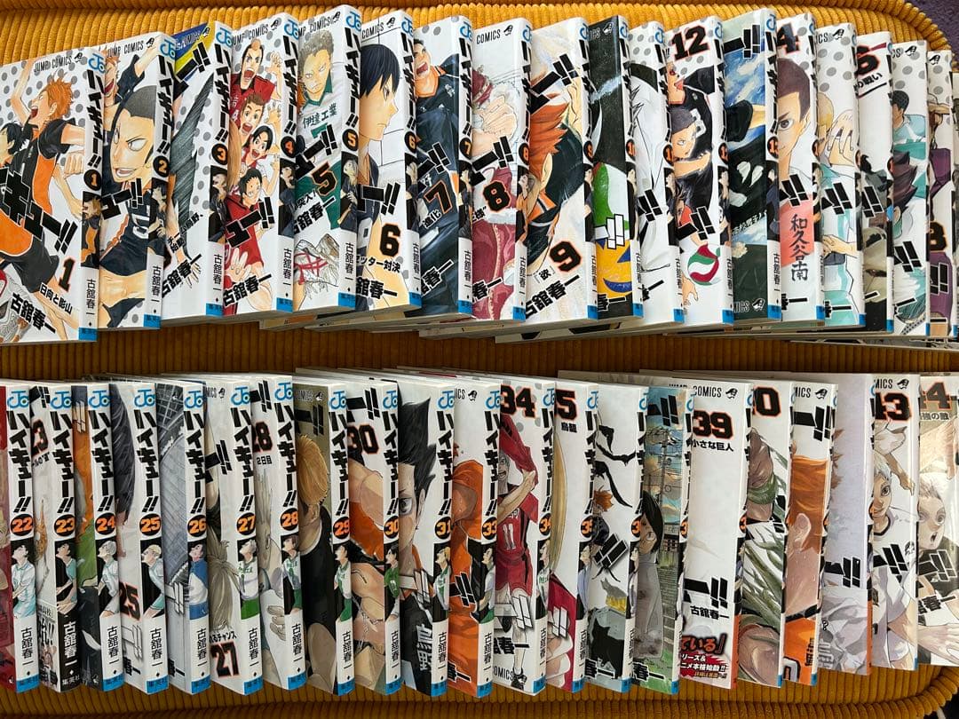 ハイキュー!! 全45巻 （38巻抜けてます）+ 10冊収納BOX暗記シート付き imgrc0106632528.jpg