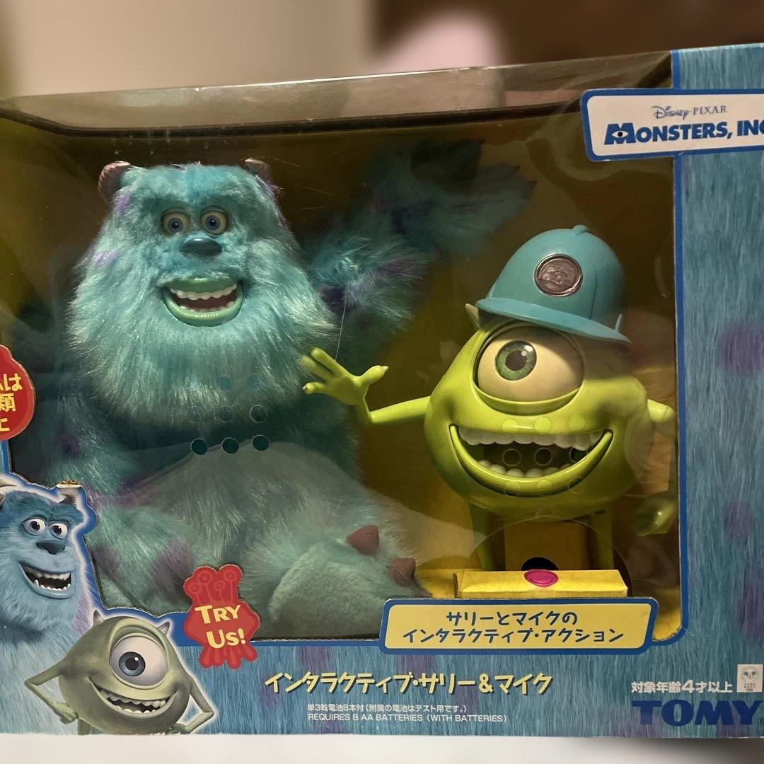 モンスターズ・インク インタラクティブフィギュア サリー&マイク TOMY/トミー・MONSTERS.INC./モンスターズインク 「インタラクティブ