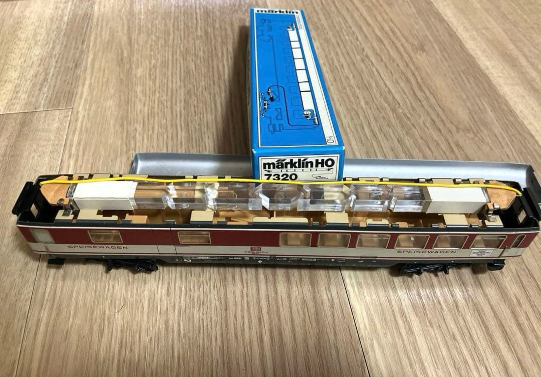 Marklin メルクリン 食堂車 No.4054 + 客室照明 No.7320 - メルカリ