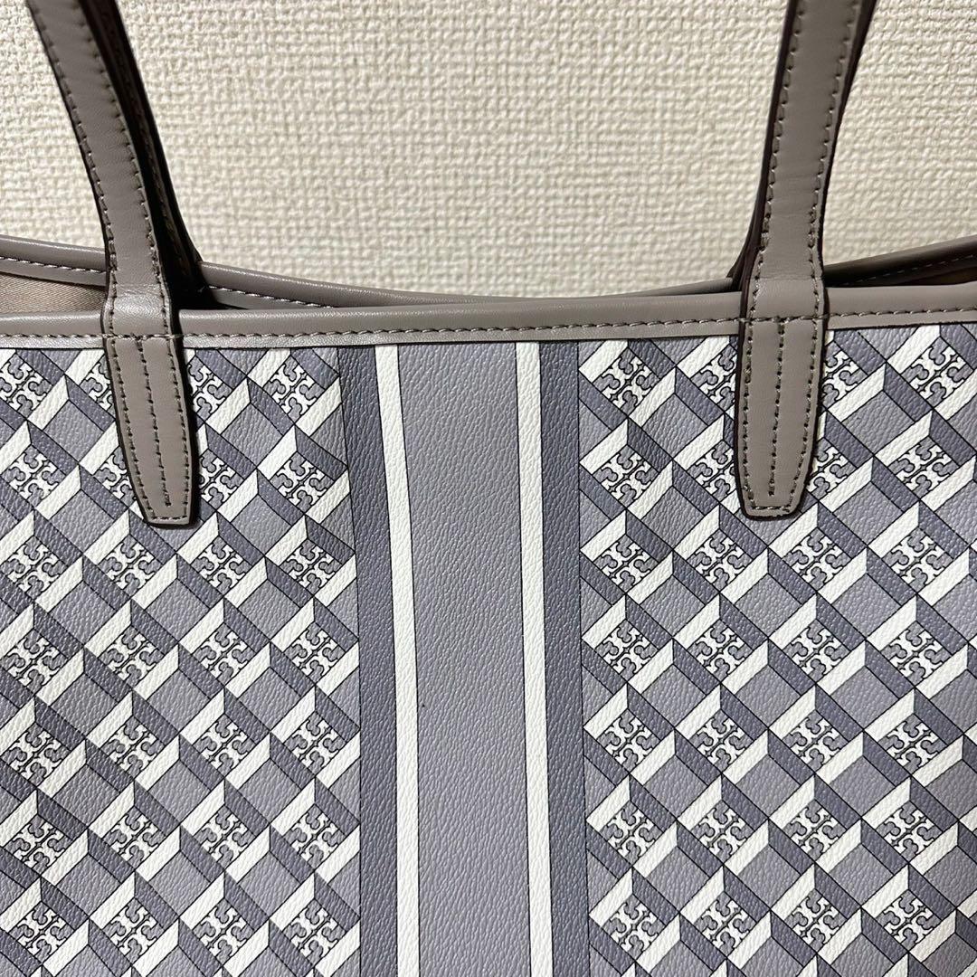 新品】トリーバーチショルダTORY BURCH GEO LOGO TOTE