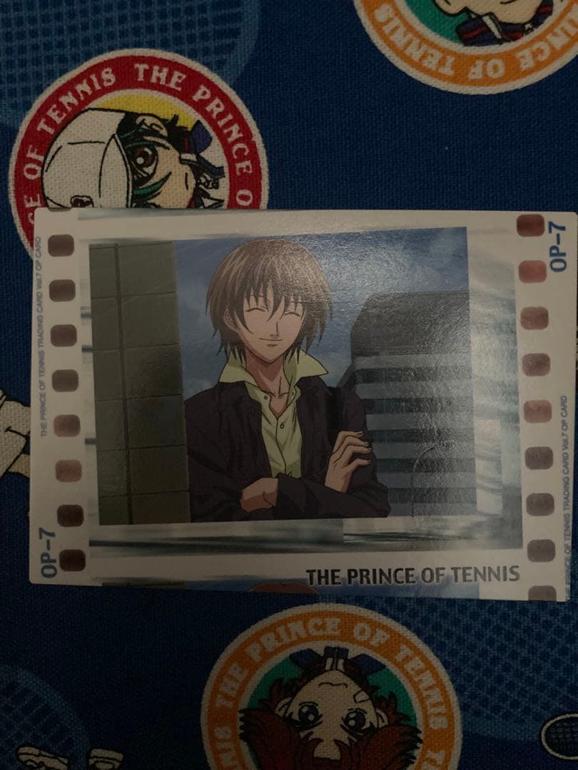 2枚セットテニスの王子様　不二周助&手塚国光 OP EDカード 私服トレカ キャラクターソング】テニスの王子様 不二周助&手塚国光 ここで僕らは