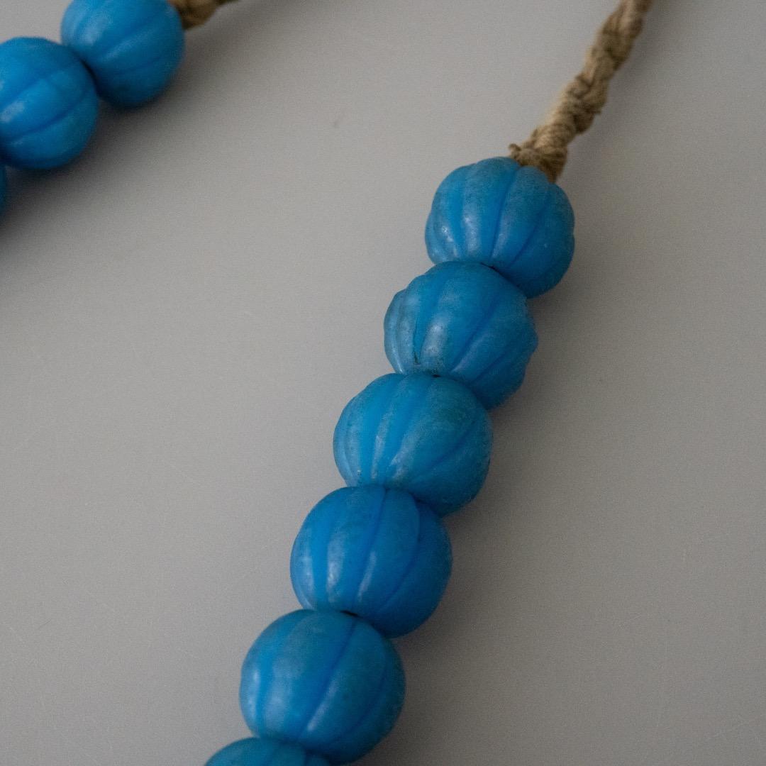 アイヌ 首飾り タマサイ アイヌ玉 ガラス玉 トンボ玉 みかん玉 民族