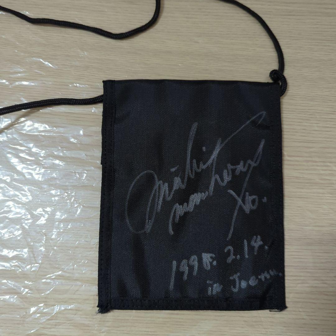 MASCHERA　MICHI君の私物　サイン入り　世界で、一つだけ　貴重、激レア