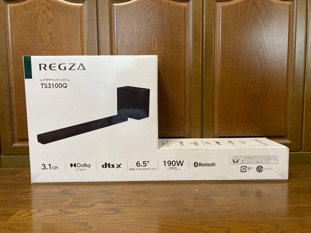 【新品未使用 1年保証付】REGZA TS3100Q サウンドバー TS3100Q：レグザサウンドシステム｜REGZA<レグザ>