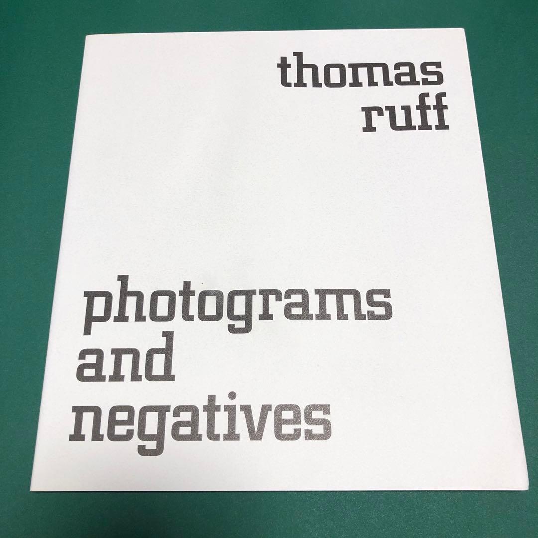 アート・デザイン・音楽 Thomas Ruff: Photograms and Negatives Photograms And Negatives｜Thomas Ruff | 玄玄書林