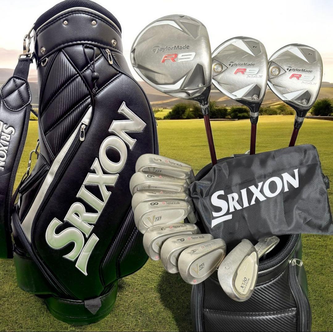 テーラーメイド スリクソン 初心者 メンズ ゴルフクラブセット フルセット 一式 Amazon.co.jp: 【中古】ゴルフクラブセット メンズ スリクソン ZX5