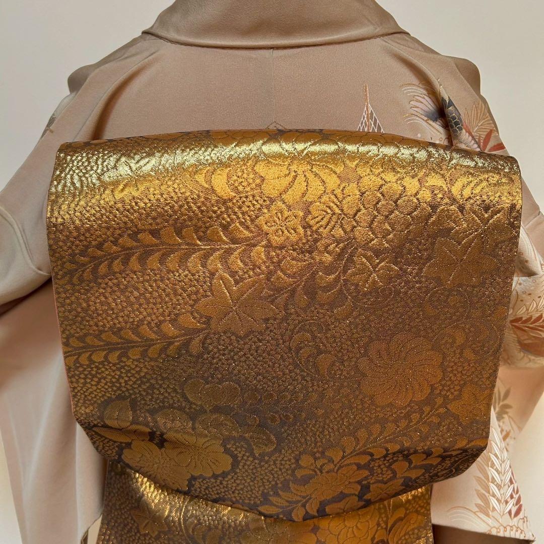 モ26 未使用近い 美品 袷 正絹 友禅 訪問着 フルセット - メルカリ