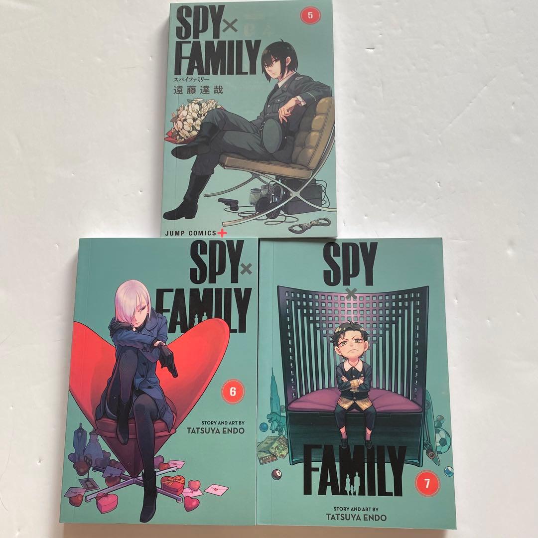 spy×family 英語 まんが1〜7巻 海外版 洋書 スパイファミリー - メルカリ