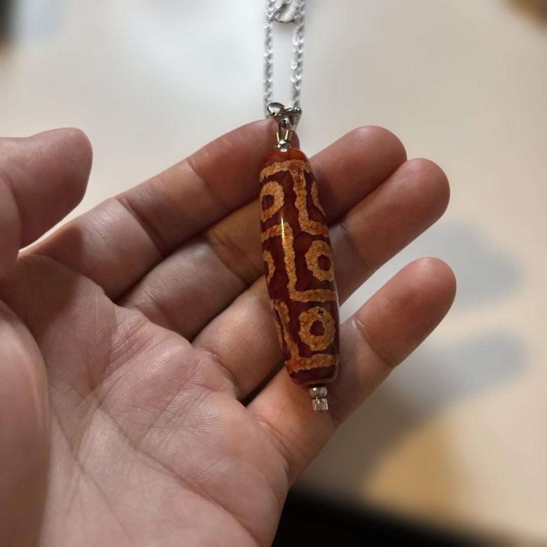 ピッカピカ！すっごいパワー！龍鱗鳳血天珠様！すんごい！めっちゃくちゃおすすめ！