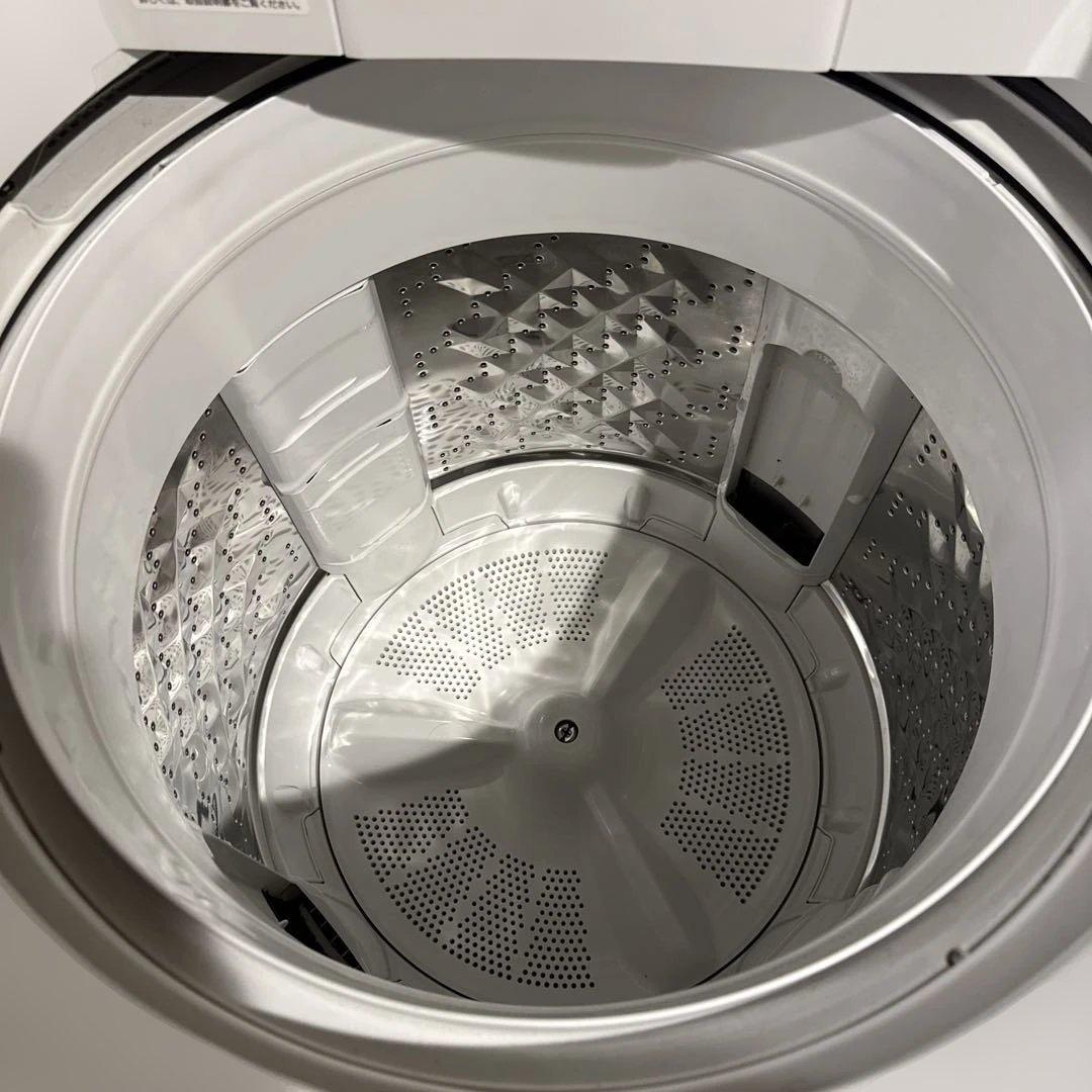 Panasonic 縦型洗濯機 本体 NA-FA100H7-W - メルカリ