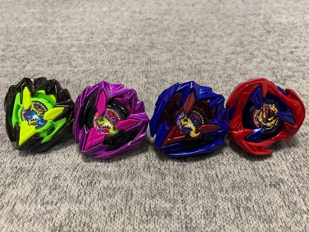 BEYBLADE X カラーチョイスブースター含むレアベイ4点　未使用品 タカラトミー（TAKARA TOMY） BEYBLADE X ベイブレードエックス CX-08