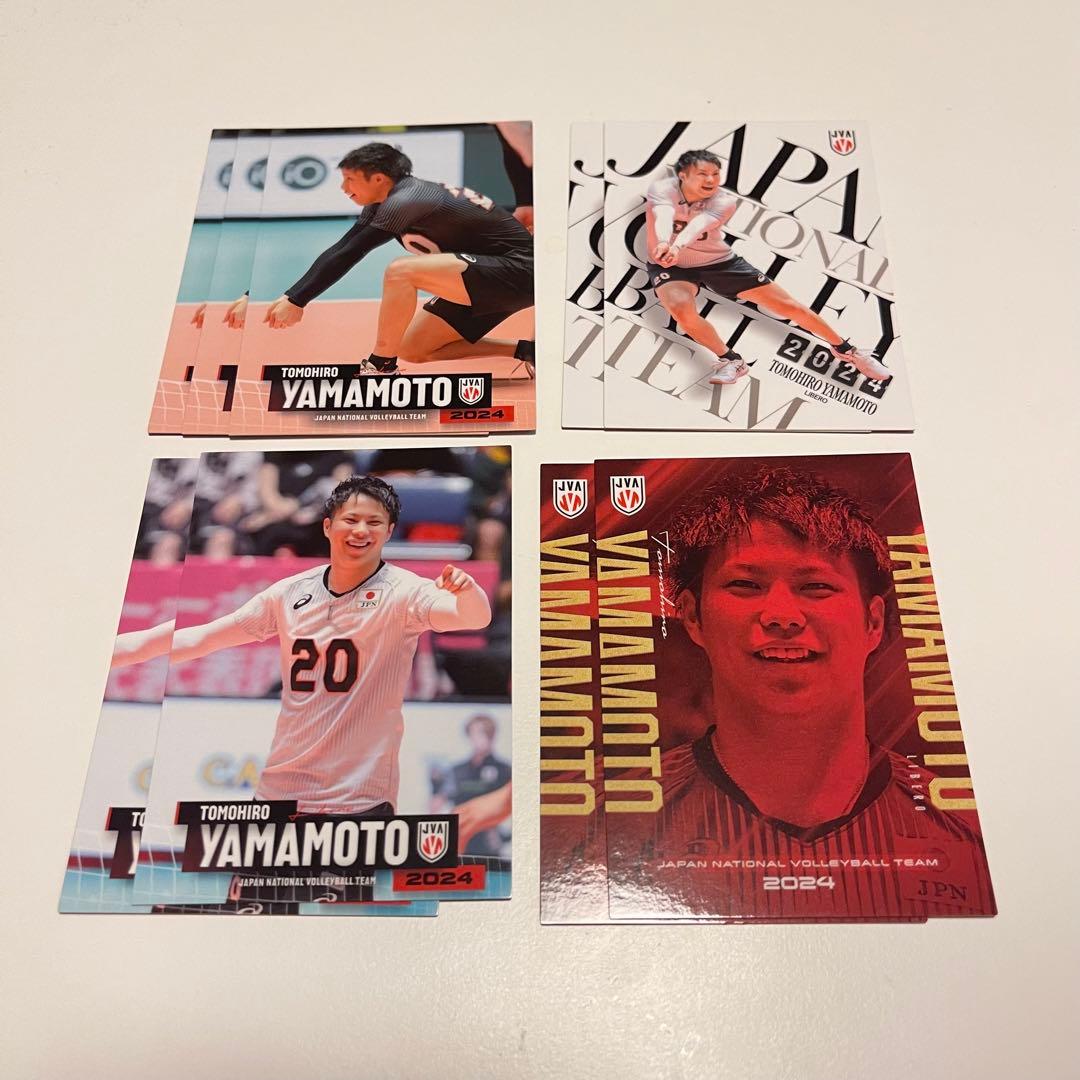 山本智大 バレーボール男子日本代表2024 トレーディングカード - メルカリ