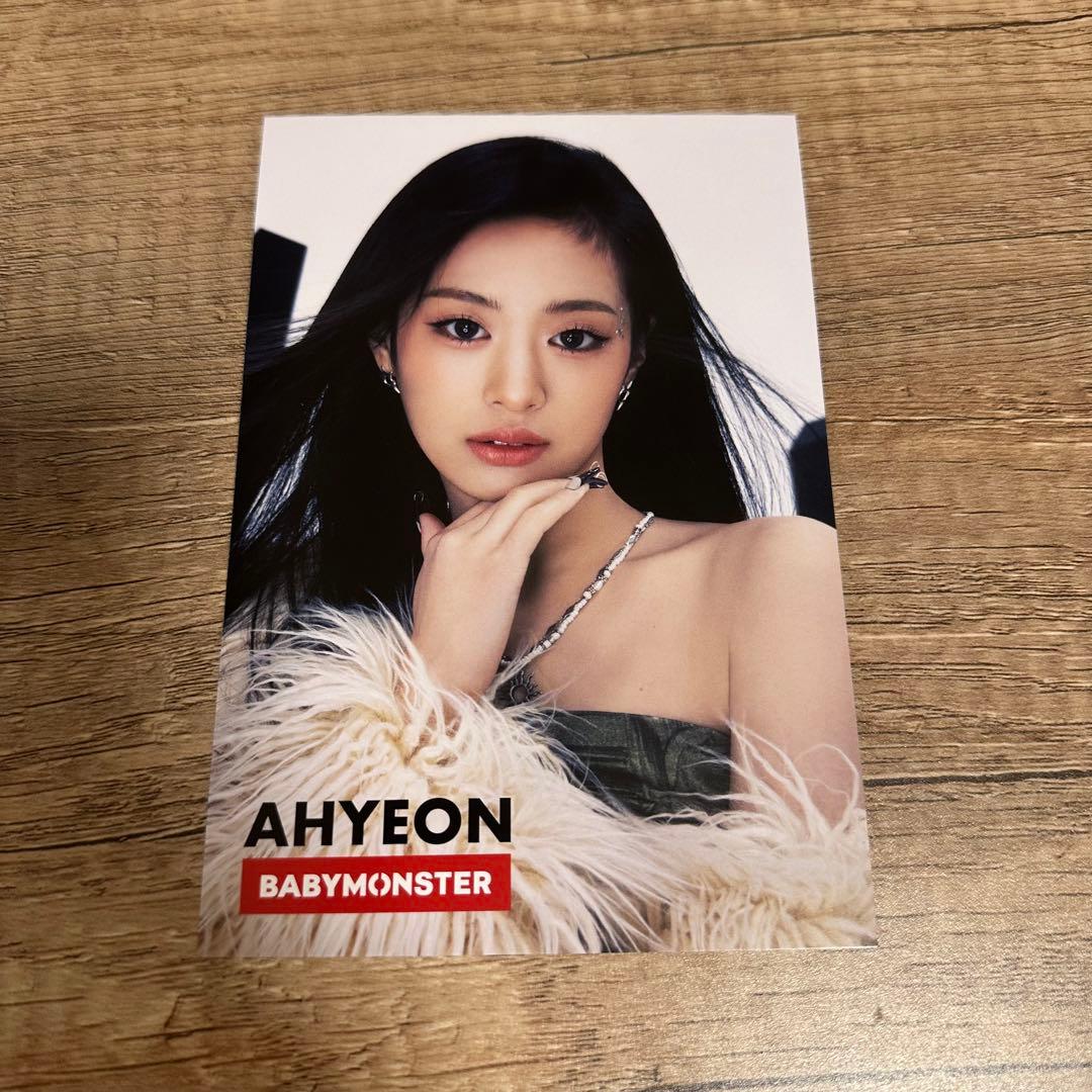 babymonster ベビモン タワレコ カフェ ポストカード アヒョン - メルカリ