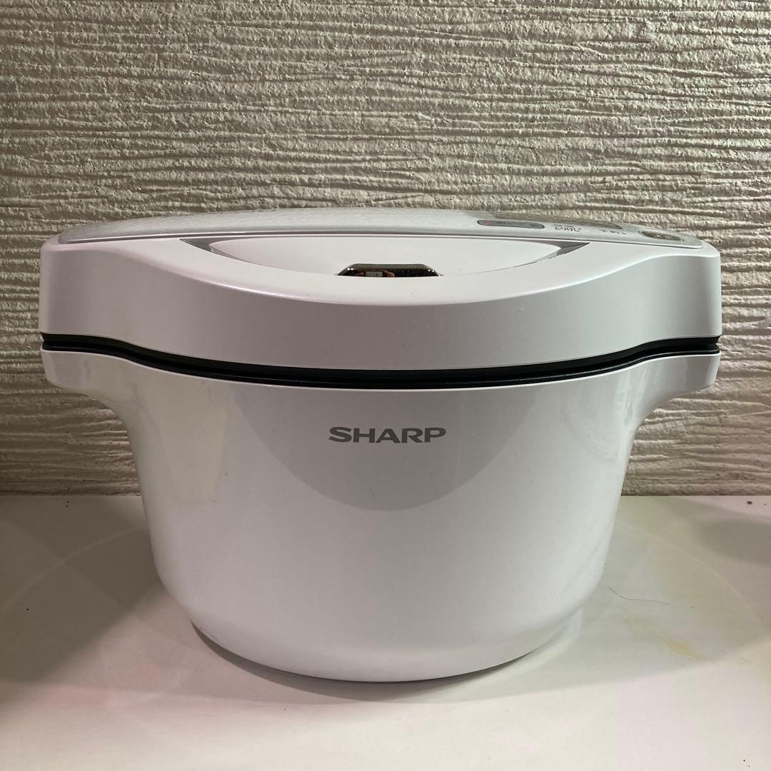 SHARP HEALSIO 水なし自動調理鍋 1.6L ホワイト