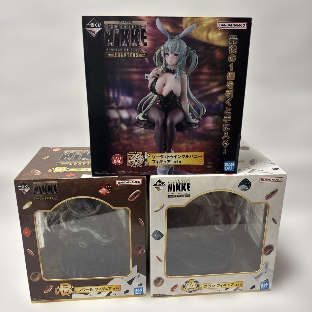 一番くじ　NIKKE a賞 b賞 ラストワン フィギュアセット 一番くじ『勝利の女神：NIKKE』第3弾のラインナップ公開 A賞＆ラスト