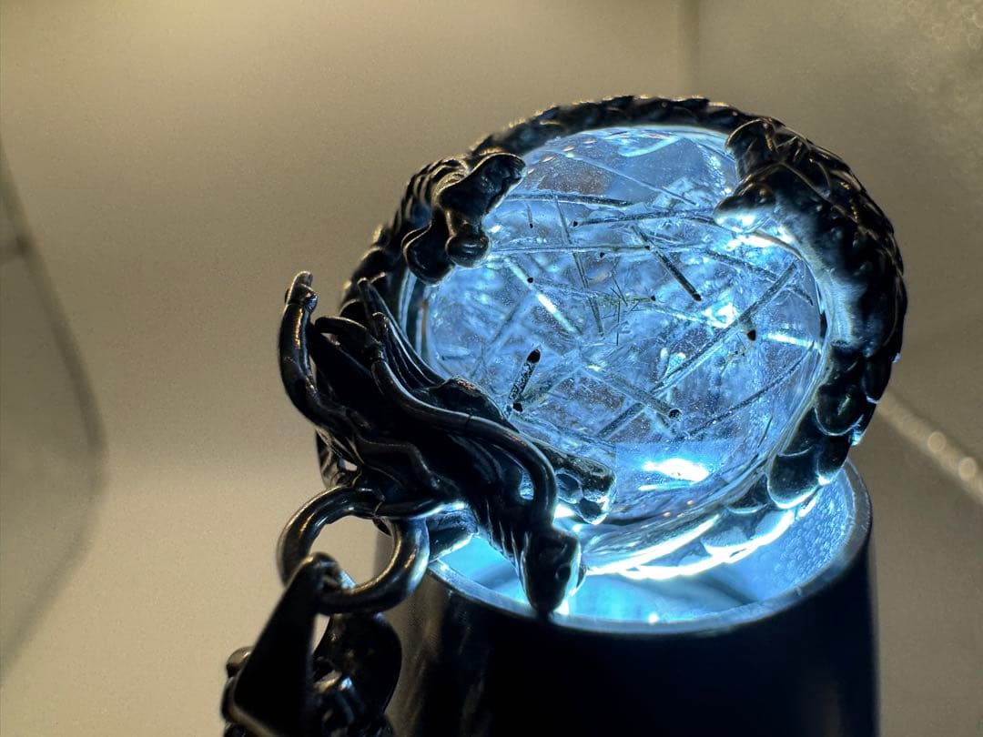 怪蟲伝闘さん専用】ブラックルチル ペンダントトップ 虹あり S925