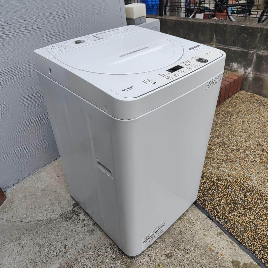 SHARP 5.5k 全自動洗濯機 ES-GE5F-W 2022年式 福岡県より