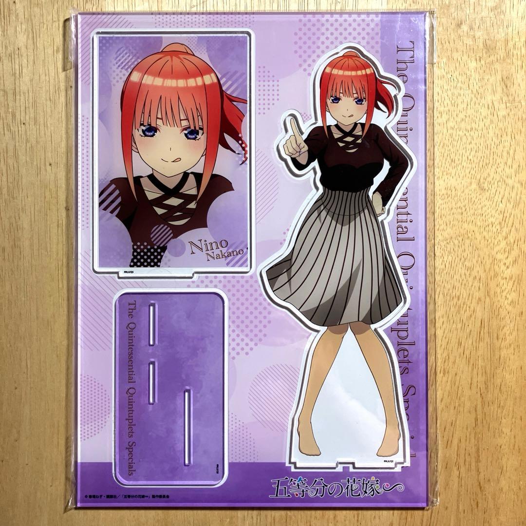 五等分の花嫁 中野二乃 MEGAアクリルスタンド ポニーテール TSUTAYA②